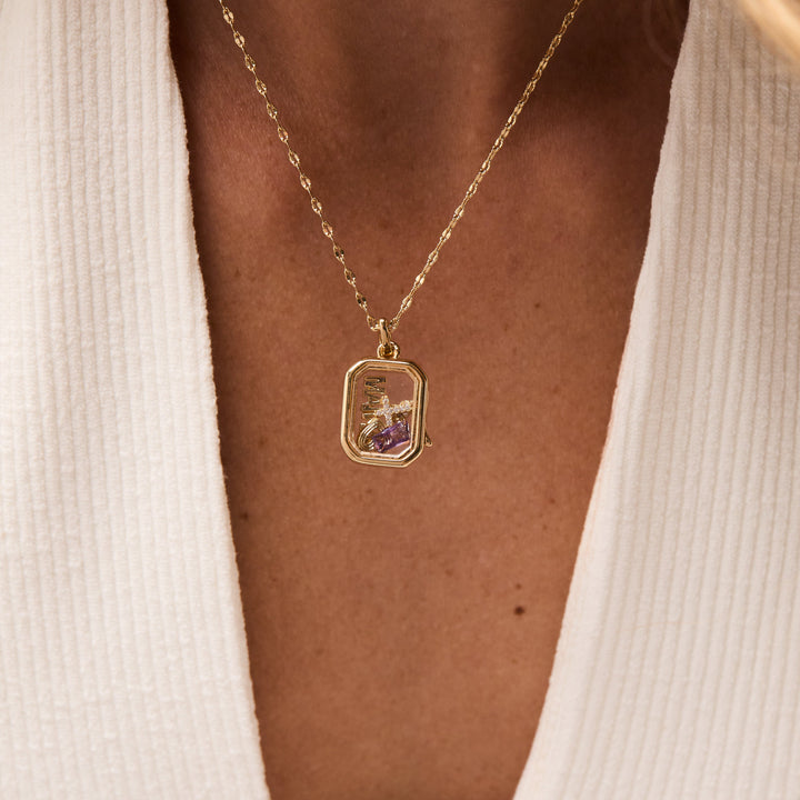 Custom Glass Charm Floating Locket