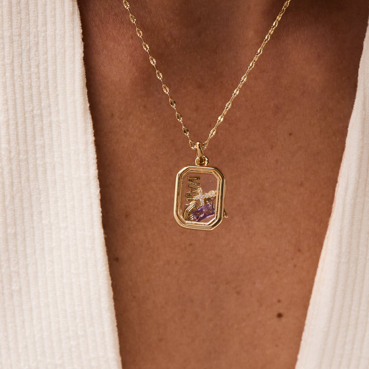 Butterfly Floating Locket Charm