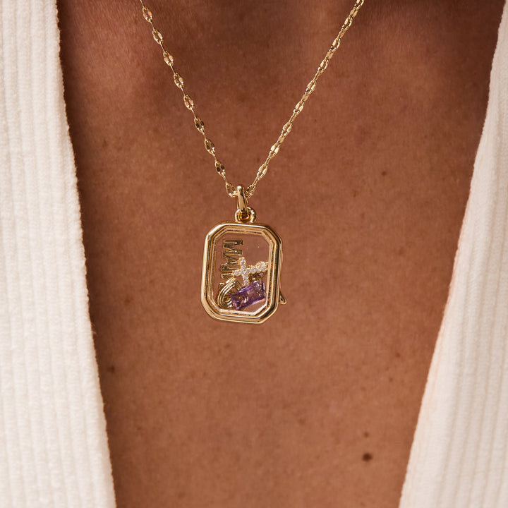 Mama Floating Locket Charm