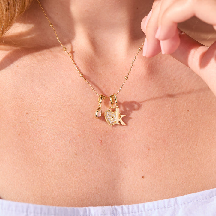Waterproof Birthstone Charm