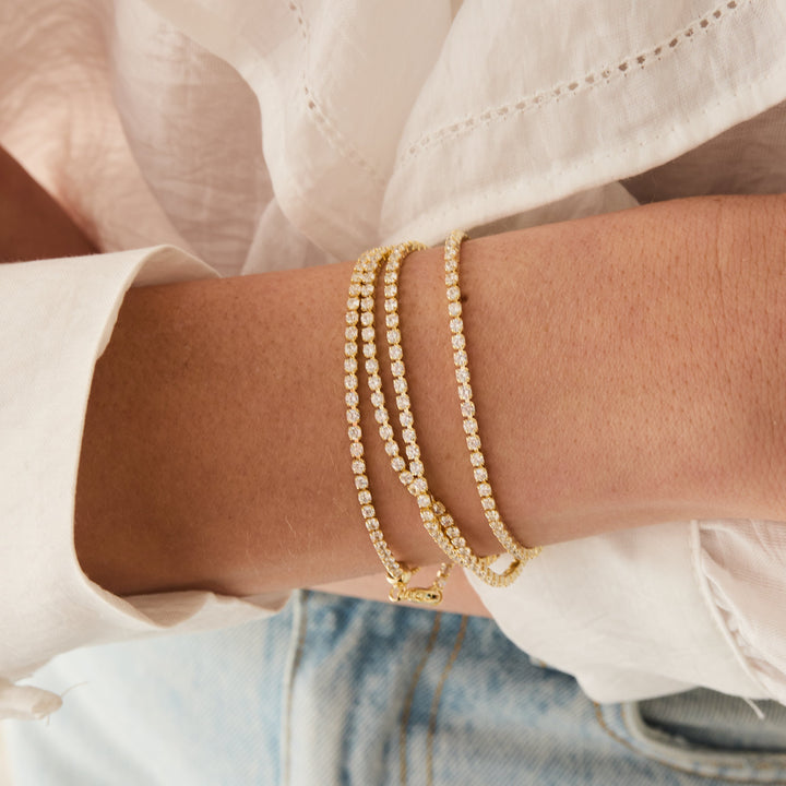 Waterproof Tennis Wrap Bracelet
