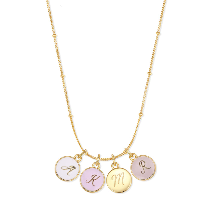 Color Pop Initial Necklace