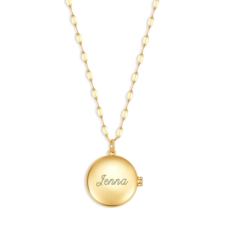 Engravable Cross Locket