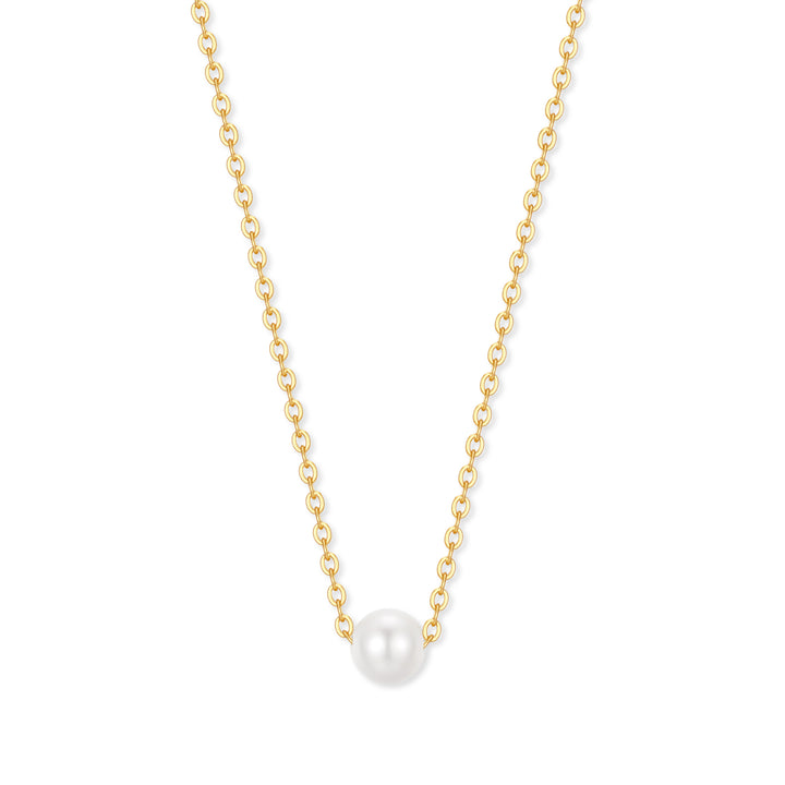 Pearl Station Necklace