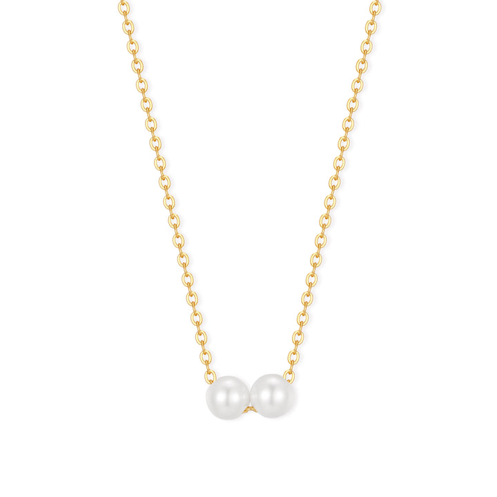 Pearl Station Necklace