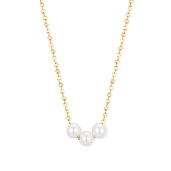 Pearl Station Necklace