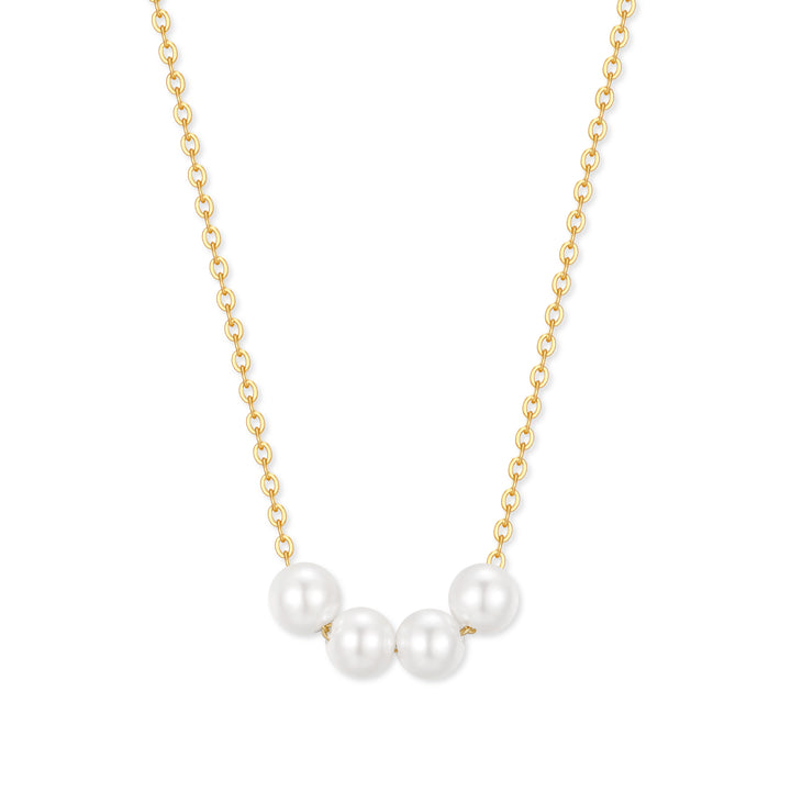 Pearl Station Necklace