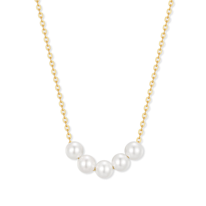 Pearl Station Necklace