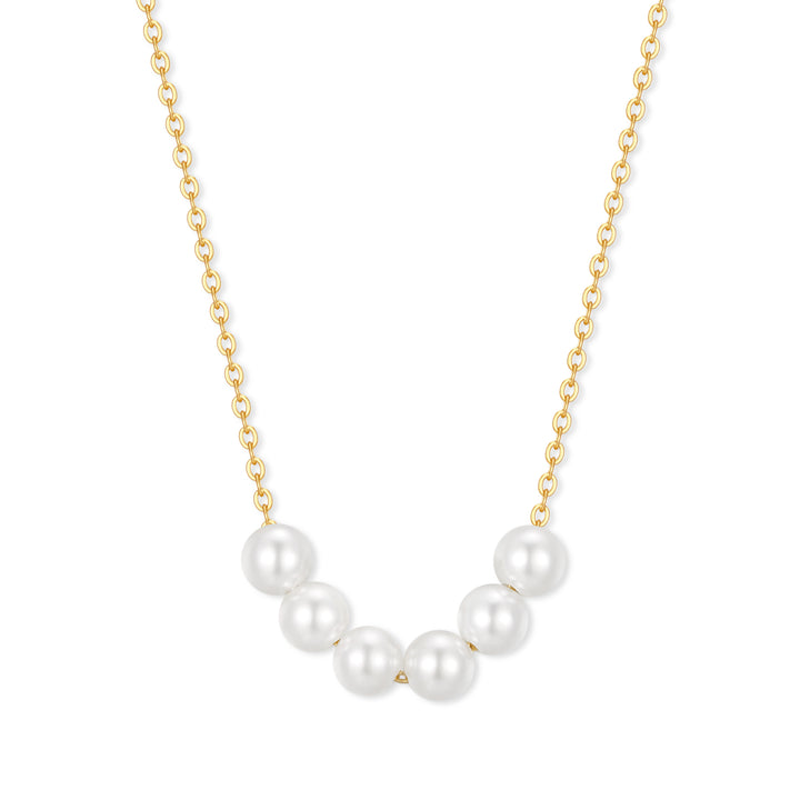 Pearl Station Necklace