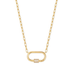 Carabiner Charm Necklace – Mill Rock East