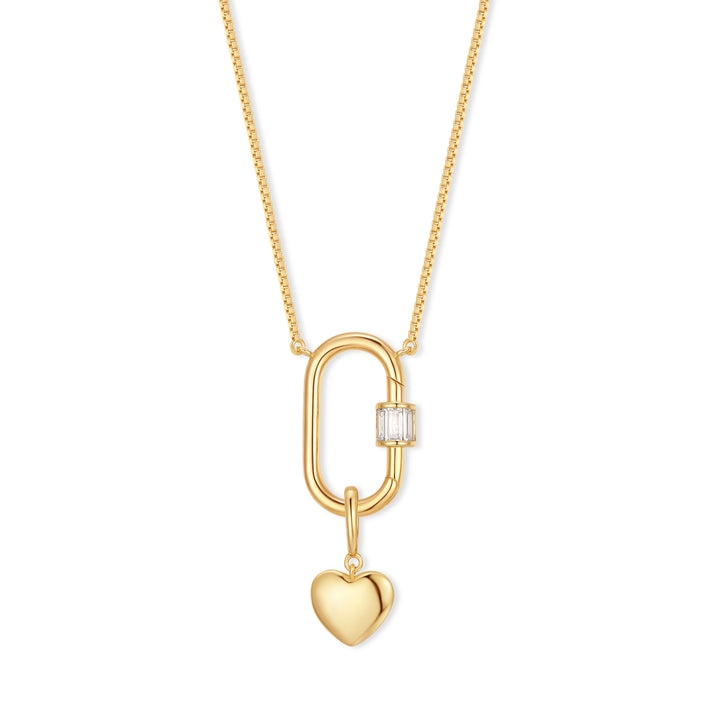 Build Your Own Vertical Carabiner Charm Necklace
