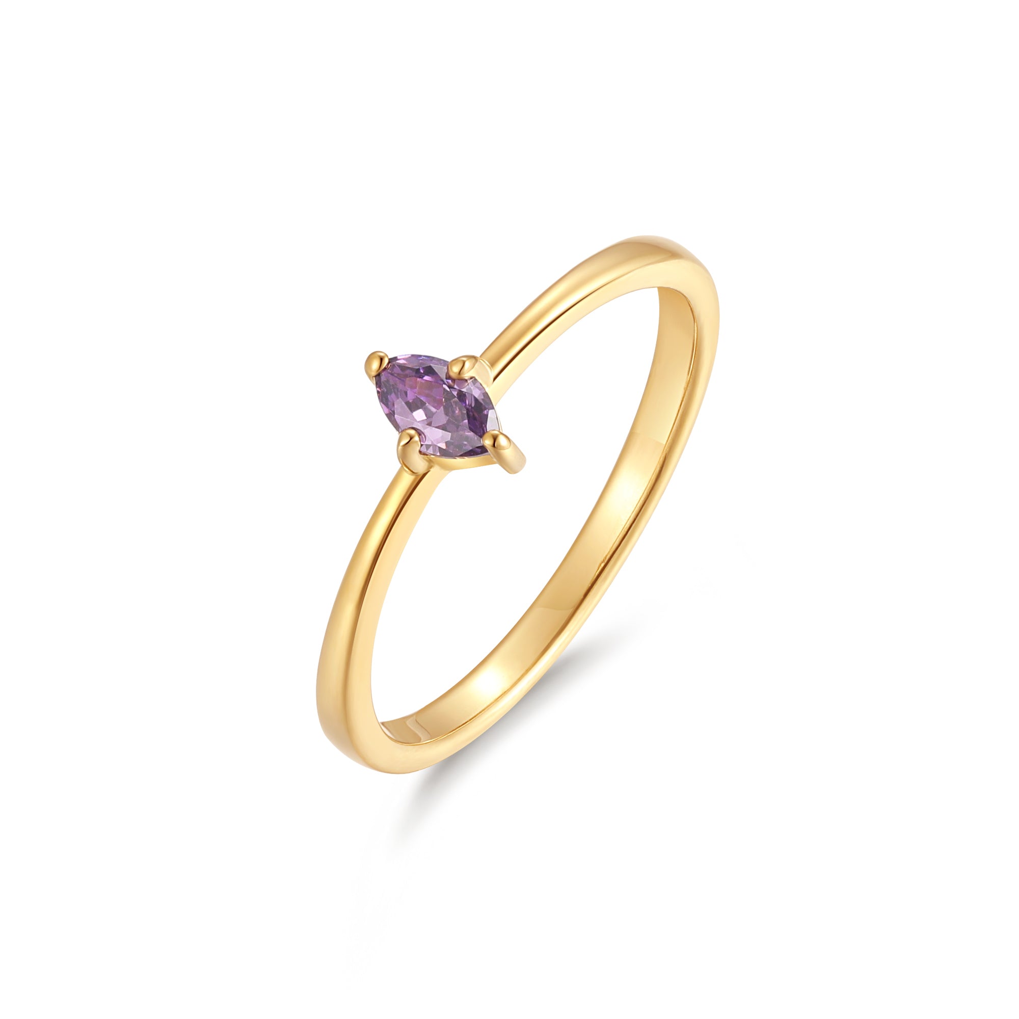 Ring Stone Morque Custom Marquise Birthstone Ring – Mill Rock East