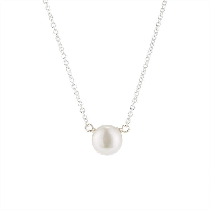 Dogeared Freshwater Pearls of Success Sterling Silver Necklace