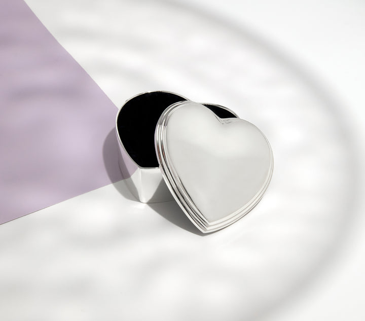 Heart Shaped Keepsake Jewelry Box
