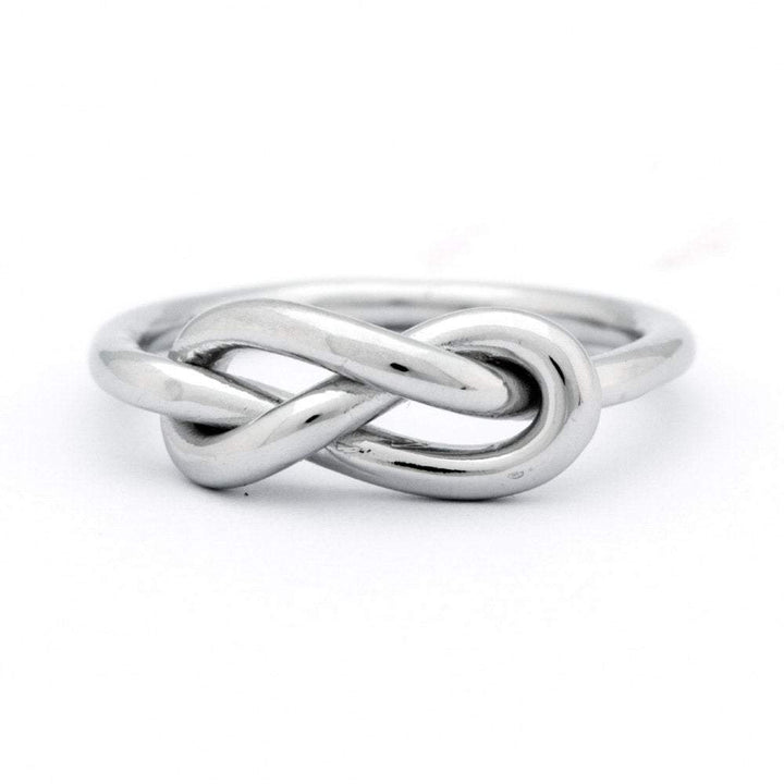 Infinity Knot Sterling Silver Ring