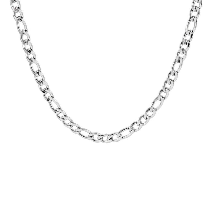 6mm Stainless Steel Figaro Chain