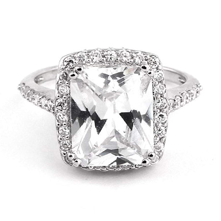 Brilliant Diamond Cubic Zirconia Ring