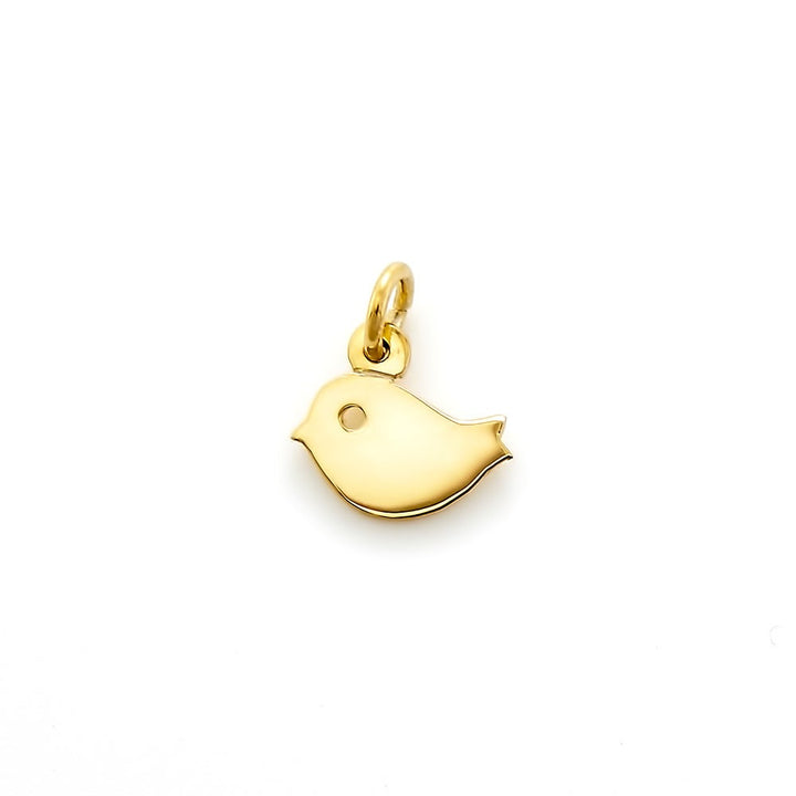 Baby Bird Gold Charm