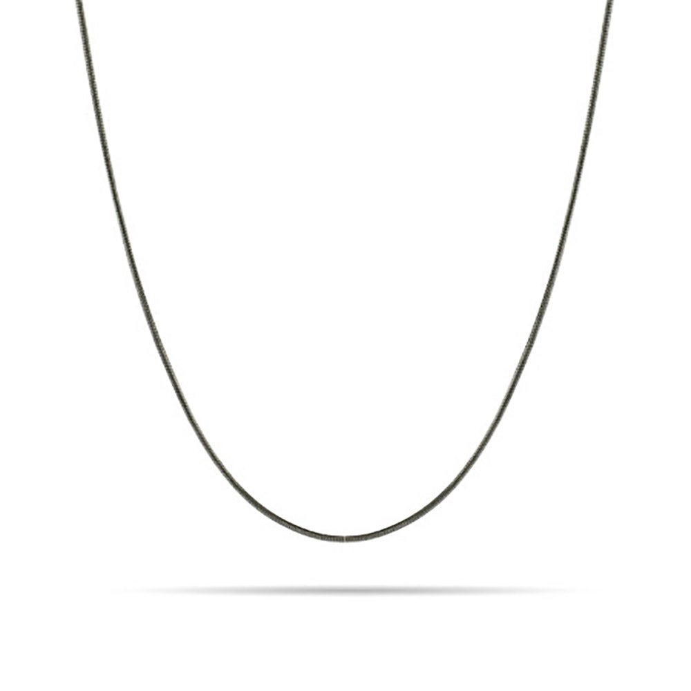 Sterling Silver Rhodium Snake Chain