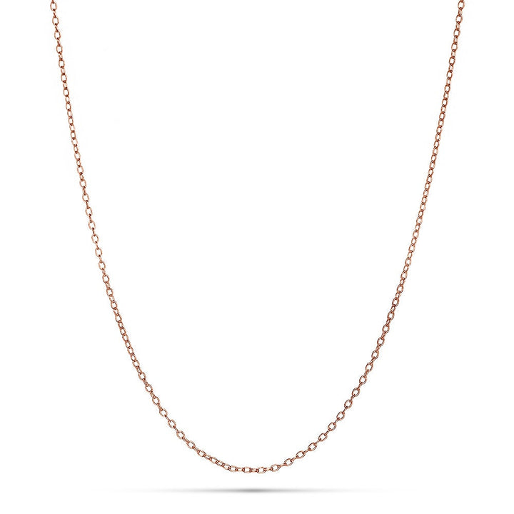 Rose Gold Rolo Chain