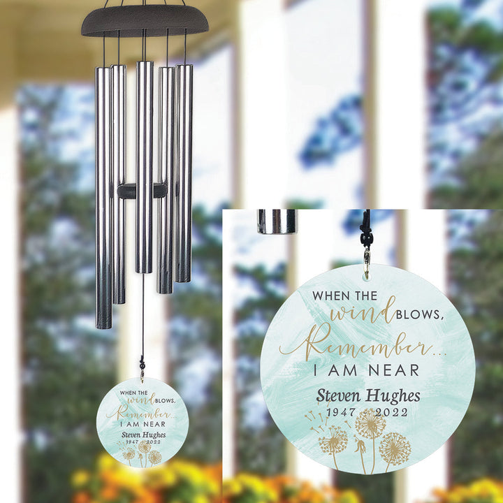 When the Wind Blows Memorial Wind Chime