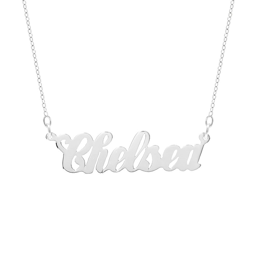 Simple Script Custom Name Necklace