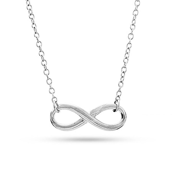 Sterling Silver Infinity Symbol Necklace