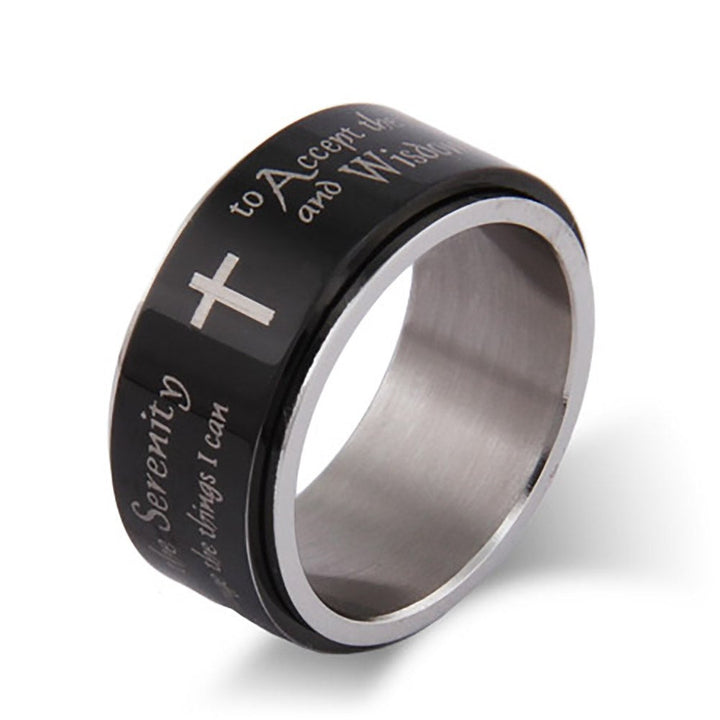 Serenity Prayer Spinner Ring