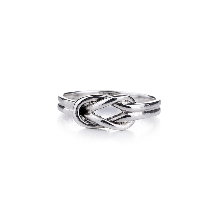 Sterling Silver Petite Love Knot Ring